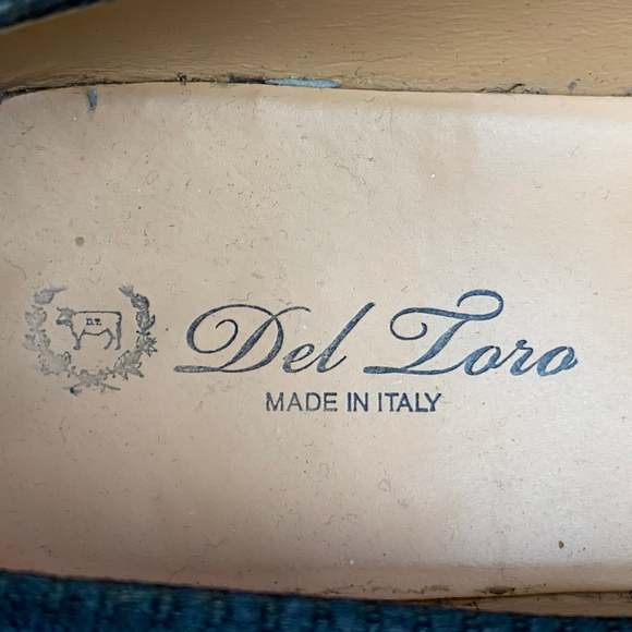 DEL TORO Multi-Color Canvas Embroidered Flats - Picture 7 of 8